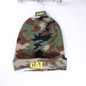 CAT Camoflauge Cuff Beanie